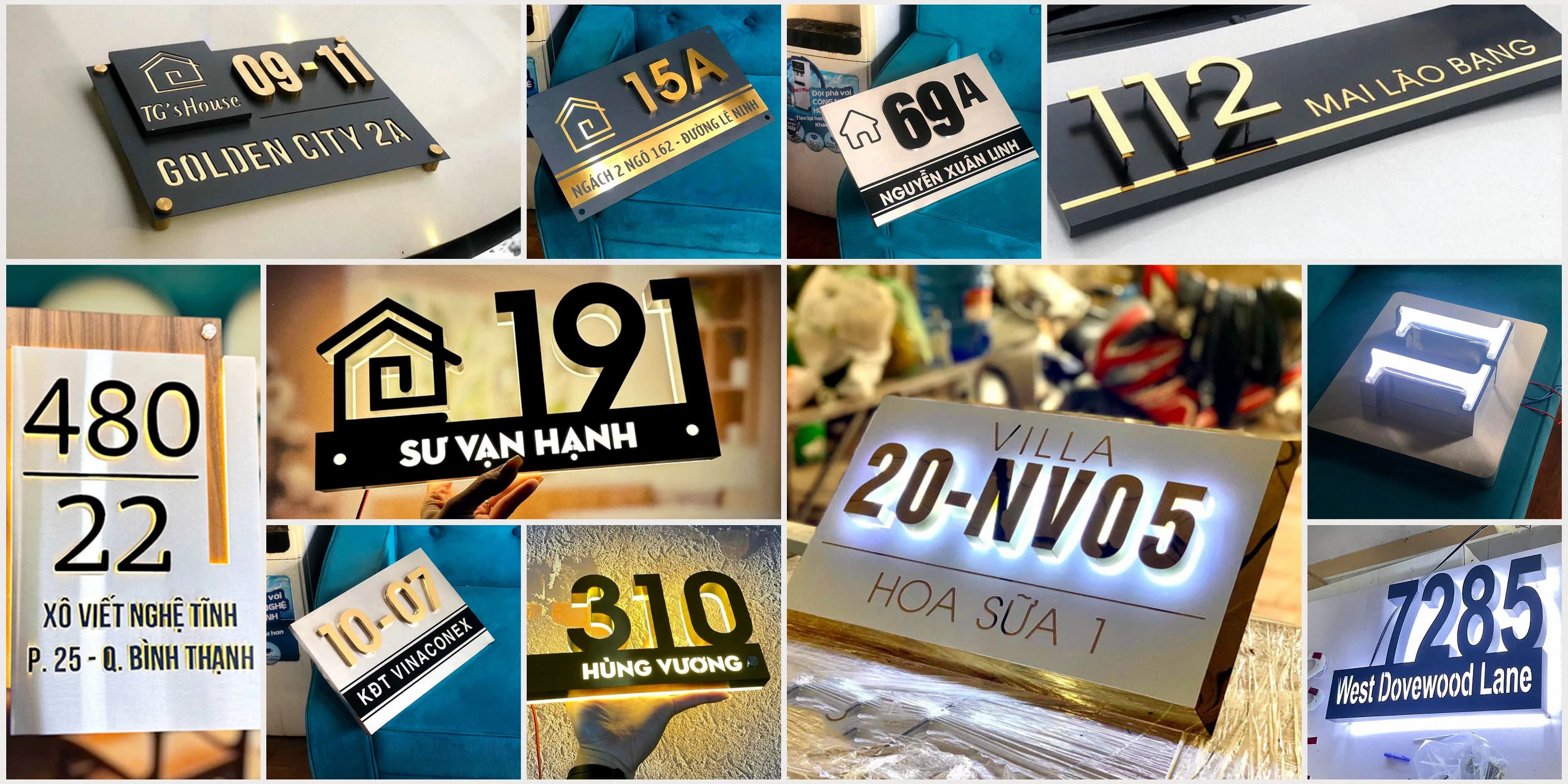 Bangsonha.Net - Chuyên làm bảng số nhà đẹp, bền, giá rẻ tại TPHCM